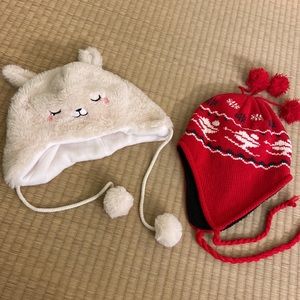 Kids Winter Hats - 2 Set
